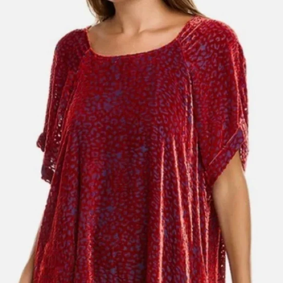 Johnny Was Doris silk blend burnout velvet dress NWT - Picture 8 of 14